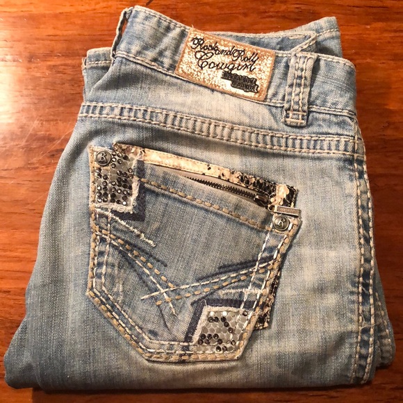 Rock and Roll Cowgirl Bootcut Jeans - Picture 2 of 8
